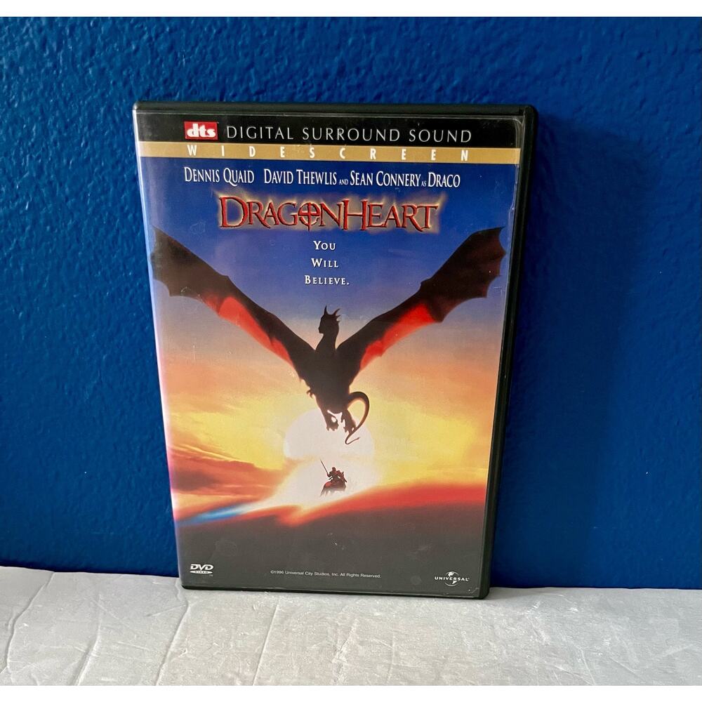 Dragonheart (DVD, 1999, DTS Surround 5.1)